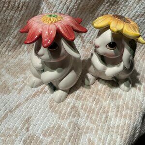 Fitz and Floyd salt and pepper